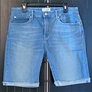 NWOT DENIZEN® From Levi's® Womens Mid-Rise Bermuda Shorts (16W)
